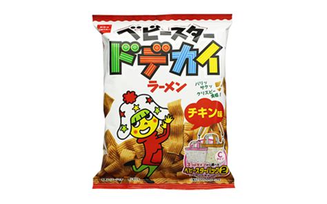 ベビースタードデカイラーメン（チキン味）のカロリー｜おやつカンパニー おやつ辞典