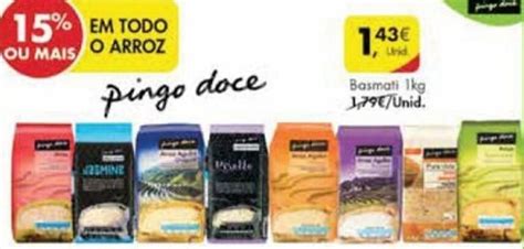 Promo O Arroz Basmati Kg Em Pingo Doce