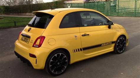 ABARTH 595 COMPETIZIONE IN YELLOW FOR SALE YouTube