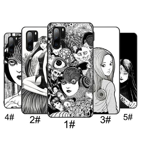 Huawei Mate 10 20 Lite Pro Nova 2i 3 3i 4 Lite Soft Cover Junji Ito Tees Horror Comics Phone