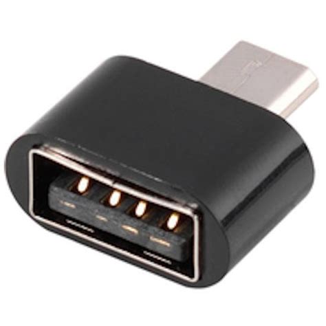 Vivanco USB A Micro USB B Adapter Schwarz Techinn