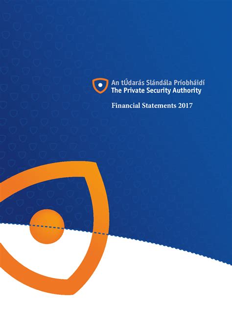 psa financial statements   private security authority