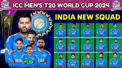 Icc Men S T20 World Cup India Squad Team India Final Squad Team India T20 World Cup Squad 2024