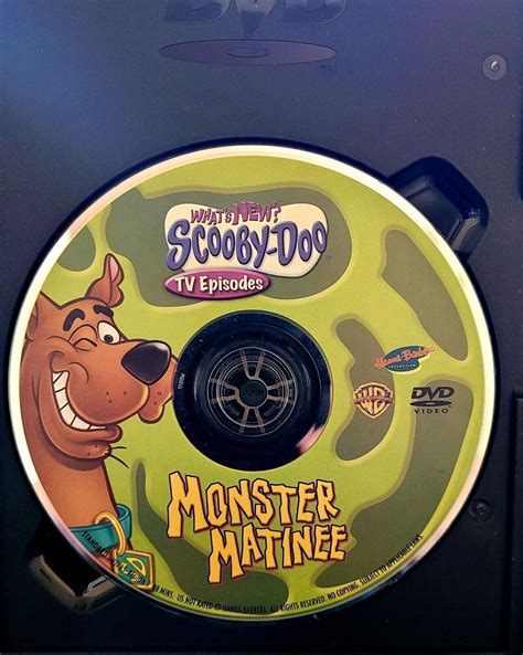 What S New Scooby Doo Monster Matinee DVD 4 Episodes 14764278520 EBay