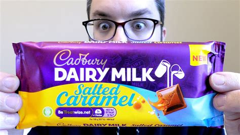 Cadbury Dairy Milk Salted Caramel Review Youtube