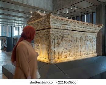 Polyxena Sarcophagus Exhibited Troy Museum 6th5th Stock Photo 2211063655 | Shutterstock