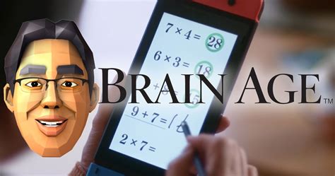 Brain Age Is Coming To Nintendo Switch