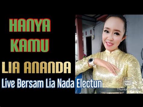 Lia Ananda Hanya Kamu Cipta Rita Sugiarto Youtube