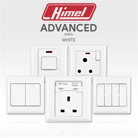 HIMEL Advance Series Switches And Socket Outlet SIRIM APPROVED