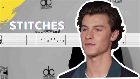 Shawn Mendes Stitches Guitar Tabtutorial Youtube