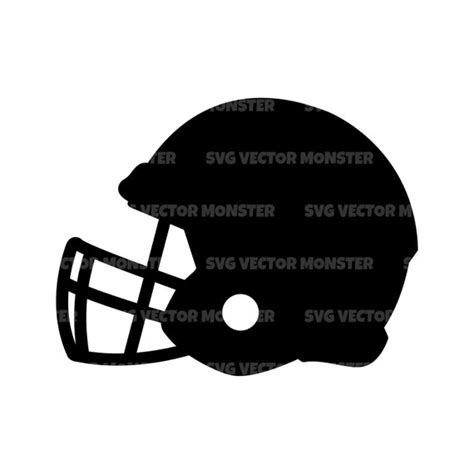 Football Helmet SVG Football Svg Helmet Silhouette | lupon.gov.ph