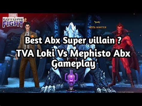 TVA Loki Vs Mephisto Abx Score Comparison Best Super Villain