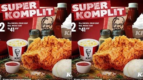 Katalog Promo Kfc Hari Ini Juni Paket Combo Di Jakarta Fair