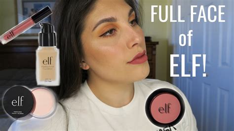 Full Face Of Elf First Impressions Youtube