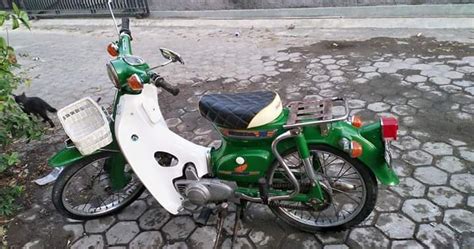 Dijual Honda C70 Asli Hijau STNK ONLY BPKB Hilang Otomotif