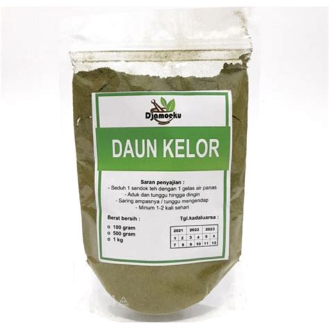 Jual Tepung Daun Kelor Kemasan Kg Asli Original Tepung Moringa Asli