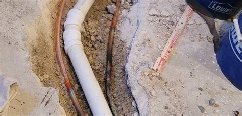 Installing Copper Water Pipes Underground Advocate Master Plumbing