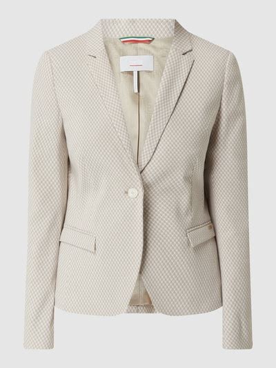 Cinque Blazer Mit Webmuster Modell Ciboom Sand Online Kaufen