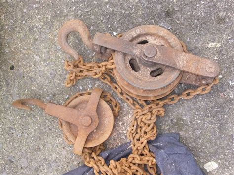 Pulley System & Chain. | in Splott, Cardiff | Gumtree