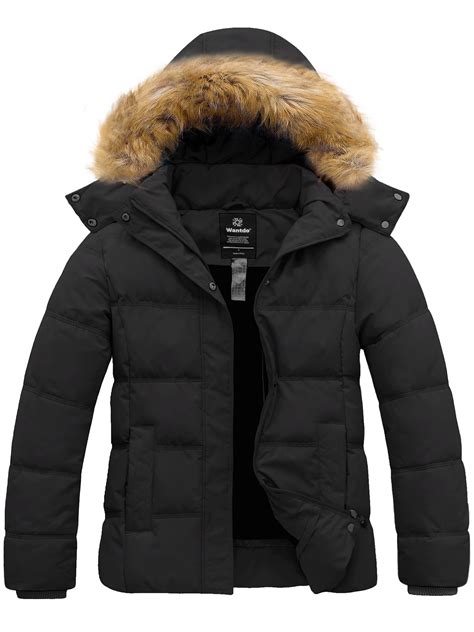 Wantdo Women S Plus Size Coat Waterproof Winter Coat Warm Parka Jacket