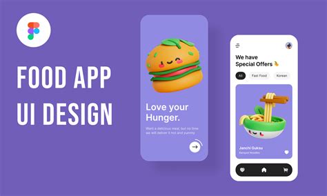 Food App UI Design Figma