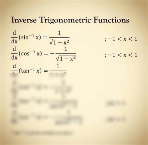 Solution Inverse Trigonometric Functions Studypool