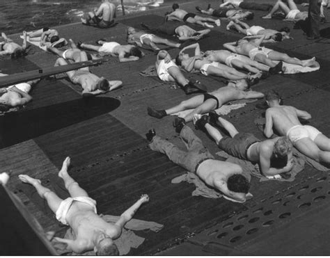 Sailors On Deck Sailor Aircraft Carrier Us Sailors