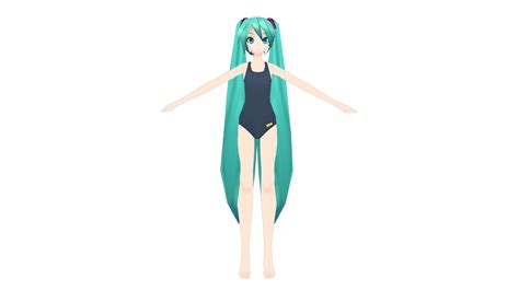 Hatsune Miku Swimwear By Weling2010 On Deviantart