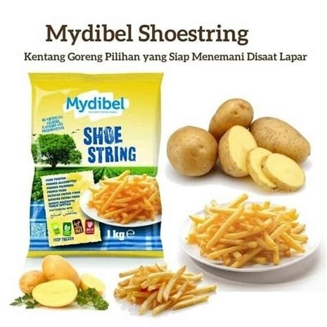 Mydibel Shoestring Kg Kentang Goreng French Fries Paxelmarket