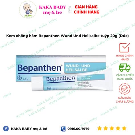 Kem Chống Hăm Bepanthen Wund Und Heilsalbe Tuýp 20g Đức Shopee Việt Nam