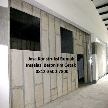 Bangun Rumah Hanya 2 Minggu Menggunakan Instalasi Beton Pra Cetak