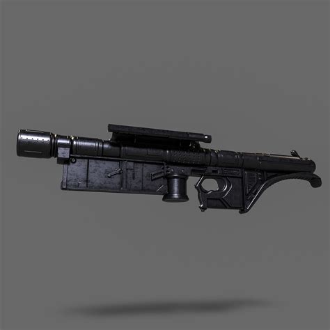 Wip Akira Laser Rifle — Polycount