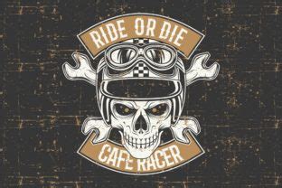 Vintage Grunge Style Skull Wearing Helmet Graphic By Epic Graphic