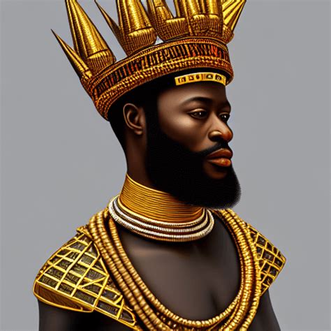 Adorned African King 8k Graphic · Creative Fabrica