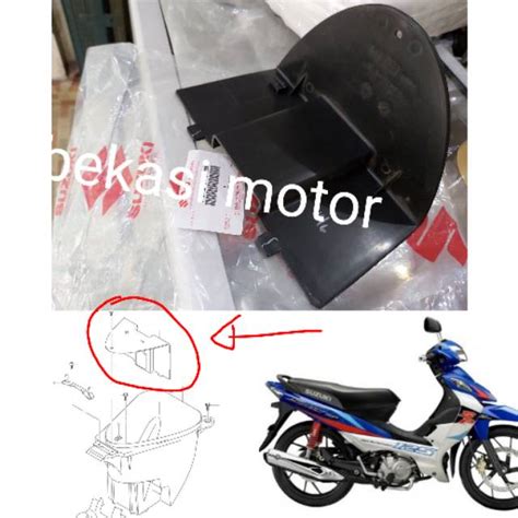 Jual Lid Bagasi Tutup Aki Suzuki Shogun 125 FL RR NR Sp New Axelo