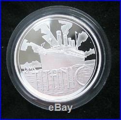 1997 Great Britain Rms Titanic Commemorative Gold Silver Proof Set