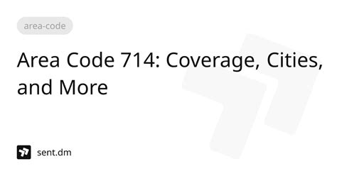 Area Code 714 Coverage Cities And More