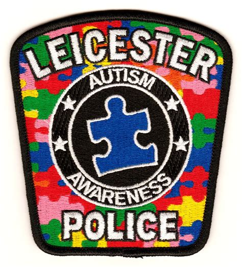 Leicester Massachusetts Police Autism Awareness Patch Issu Flickr