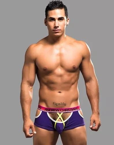 Cueca Andrew Christian Almost Naked Locker Room Underwear MercadoLivre