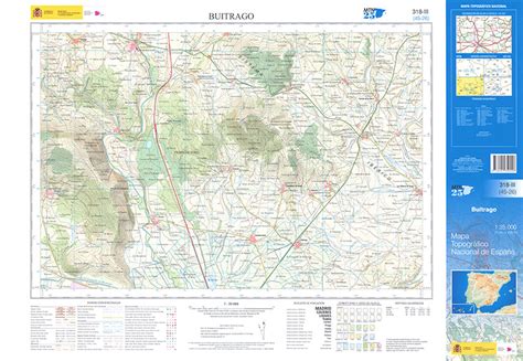 Buitrago Soria Mapa Topográfico Nacional 1 25 000 2019