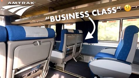 Amtrak Business Class Scam Is It Worth The Upgrade Youtube