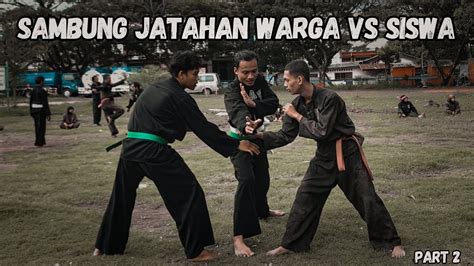 Sambung Jatahan Warga Vs Siswa Jambon Pengambilan Sabuk Hijau Psht