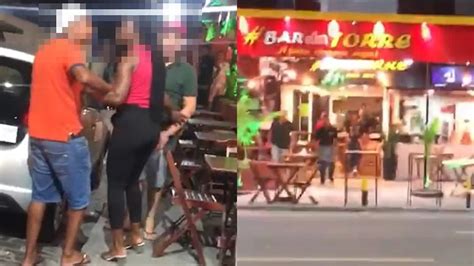 VÍdeo Briga Entre Dono Do Bar E Cliente Acaba Em Batida De Carro E