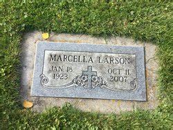 Violet Marcella Marcella Larson 1923 2007 Homenaje De Find A Grave