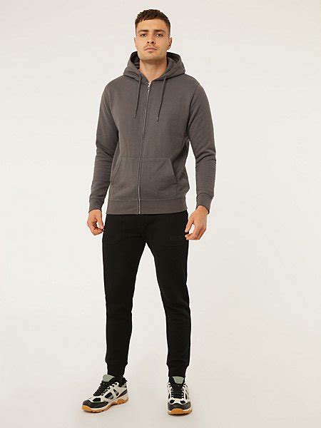 Khaki Zip Up Hoodie Men George At Asda