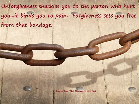 Forgiveness — Hope For The Broken Hearted