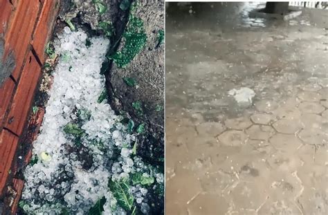 Chuva De Granizo Assusta Moradores Em Povoado No Interior Do Piau