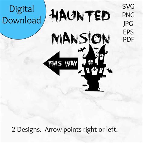 Haunted Mansion Svg Haunted Mansion Sign Haunted Mansion Etsy Australia