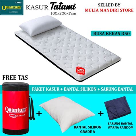 Jual Quantum Kasur Lipat Gulung Lantai Rebounded R Tatami Uk