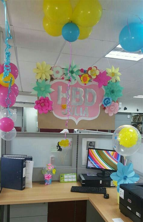 Decoracion De Oficina Para Cumpleaños De Adultos Con Globos Artofit